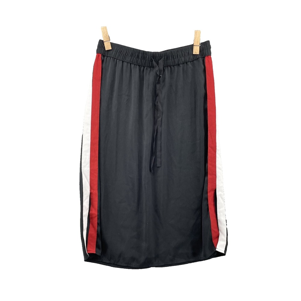 Who What Wear Skirt Womens XS Black Red‎ Sporty Athleisure Maximalist Streetwear